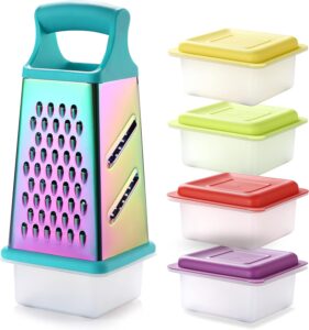 Marco Almond Professional Box Grater KYA57 - Rainbow Color